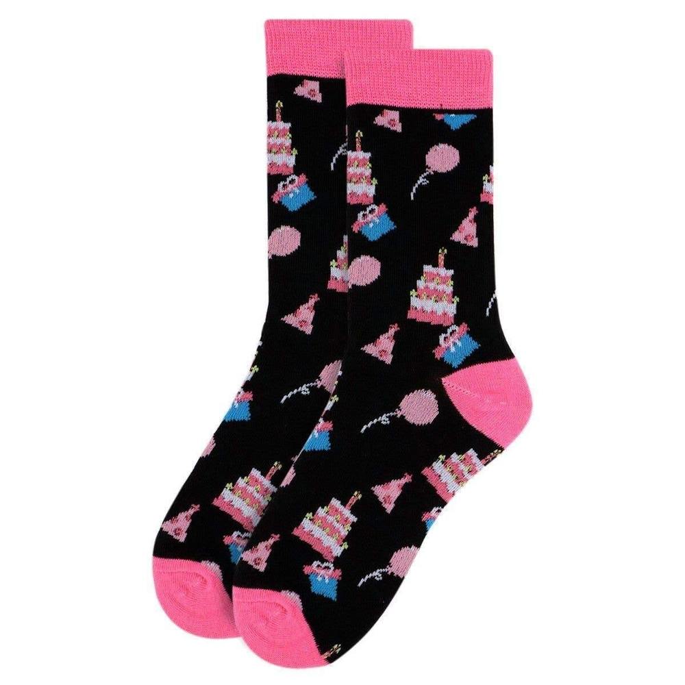 Birthday Cake Novelty Socks